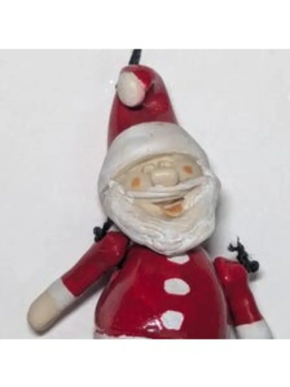i Pupi Laboratorio Pesaro Santa Claus (Babbo Natale) Ornament